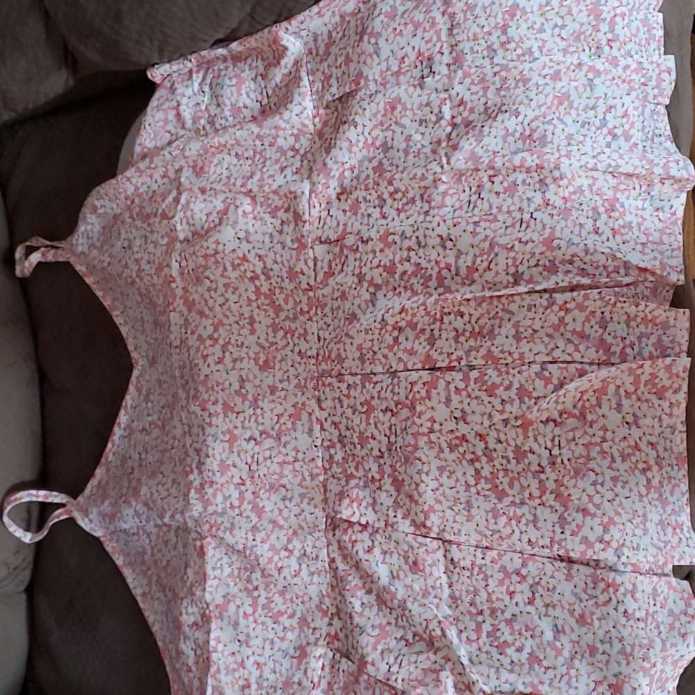 Flowered blouse